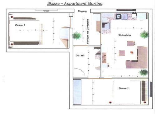 Appartment Martina Фюгенберг Стая снимка